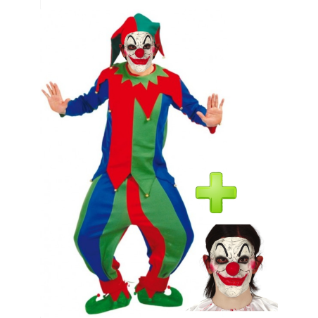 Mozorro Bufon Diabolico - Halloween Jantziak