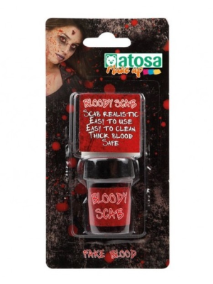 Sangre Falsa Coagulada - Maquillaje y cicatrices