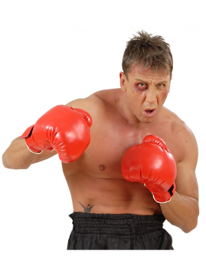 Guantes de Boxeo Rojos - Guantes