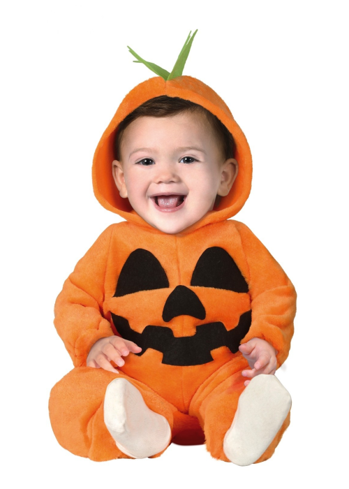 Disfraz Para Bebé Calabaza Talla 0-6 Meses Halloween