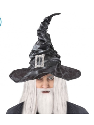 Sombrero Bruja Gris - Complementos de Brujas y hechiceros