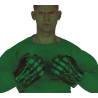 Eskularruak Green Monster Latex