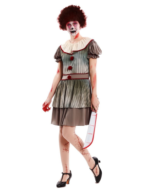 Disfraz De Payasa Asesina IT Mujer - Disfraces de Halloween Pennywise