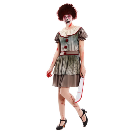 Disfraz De Payasa Asesina IT Mujer - Disfraces de Halloween Pennywise