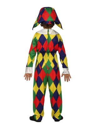 Disfraz de Arlequin Colores Niño - Disfraces de Payasos, Arlequines y Bufones