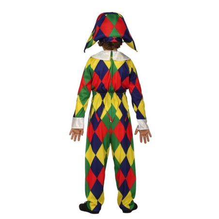 Disfraz de Arlequin Colores Niño - Disfraces de Payasos, Arlequines y Bufones