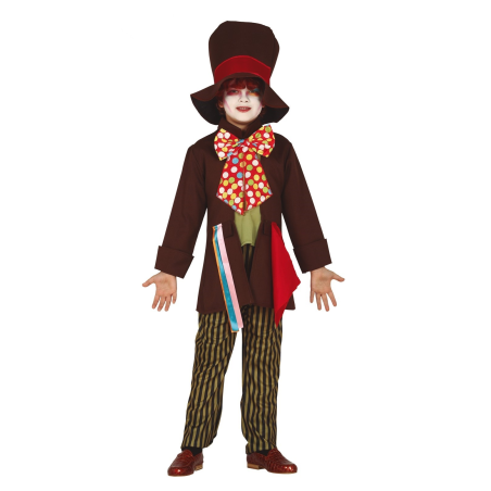 Disfraz de Sombrerero Marron Infantil - Disfraces de Alicia Infantiles