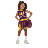 Disfraz de Animadora Morada Infantil - Disfraces de Deportes