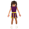 Disfraz de Animadora Morada Infantil - Disfraces de Deportes