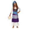 Disfarce de Zingara Morada Infantil