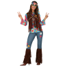 Disfraz de Hippie Flecos Mujer - Disfraces años 60-70 (Hippies)