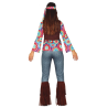 Disfraz de Hippie Flecos Mujer - Disfraces años 60-70 (Hippies)