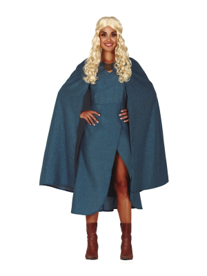 Costume Reine des Dragons Bleu