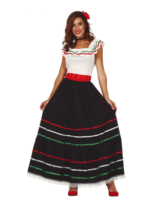 Disfraz de Mejicana Negra - Disfraces Mexicanos