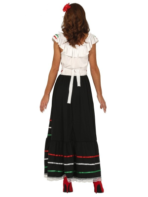 Disfraz de Mejicana Negra - Disfraces Mexicanos