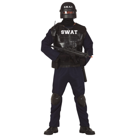 Disfraz de Policia Swat Hombre - Disfraces de Policias y Presos