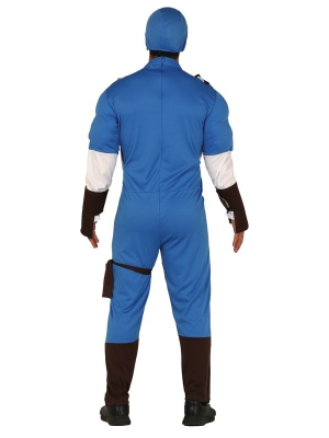 Disfraz de Capitan Star Musculoso - Disfraces de Superheroes para Hombre