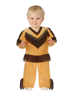 Disfraz de Indio Beige Bebe - Disfraces de Indios Bebes