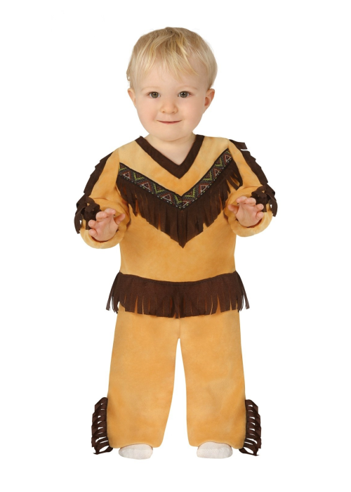 Disfraz de Indio Beige Bebe - Disfraces de Indios Bebes