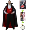 Disfraz de Vampiro con set cacterizacion - Packs Disfraces Halloween
