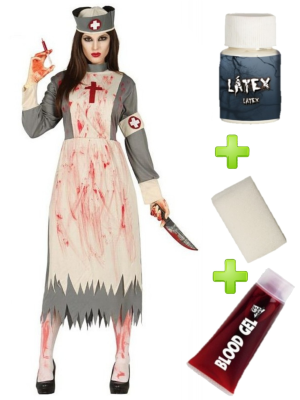 Mozorro gisa Medikuak Zombie multzo bat pertsonaiak