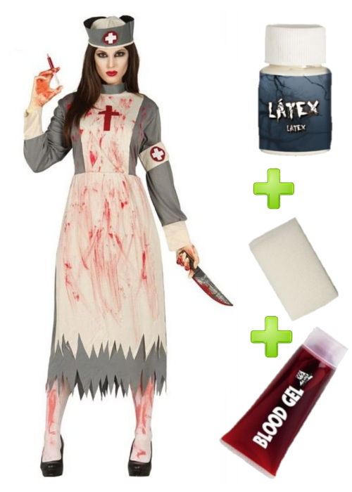 Mozorro gisa Medikuak Zombie multzo bat pertsonaiak