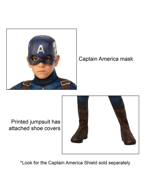 Costume De Capitaine Amérique Fin De Partie Classique Enfant