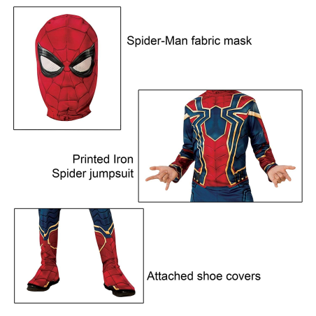 Disfraz de Spiderman Iron Endgame Classic Infantil - Disfraces de Infinity war y Endgame