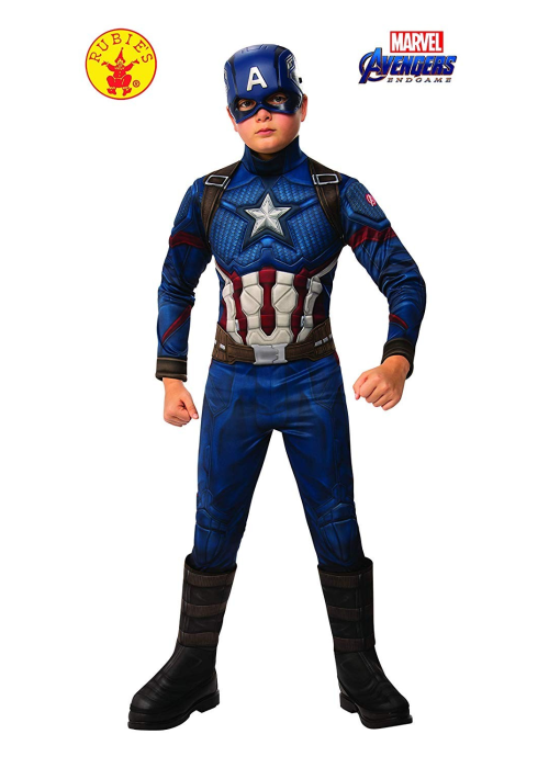 Disfraz de Capitan America Endgame Premium Infantil - DISFRACES INFANTILES