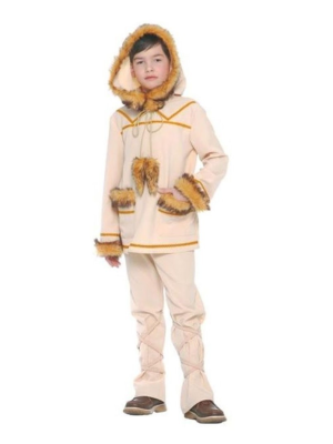 Disfraz de Esquimal Beige Niño - Esquimales