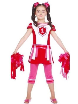 Disfraz de Animadora Rosa Infantil - Disfraces para Niña