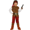 Vestit De Pirata Corsair Marró Nen