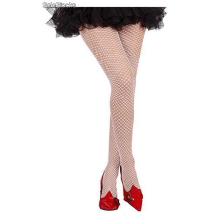 Panty de Red Blanco - Medias y Pantys
