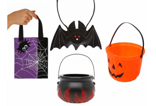Bolsos y Cubos de Halloween
