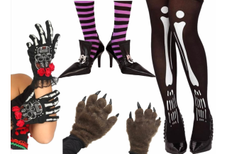 Guantes, Medias y cubrebotas de Halloween baratos – Tienda online de Guantes, Medias y cubrebotas de Halloween