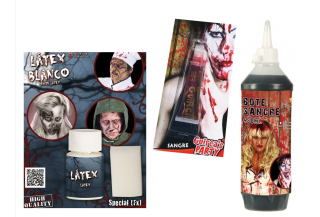 Latex, Sangre y Carne Artificial para Halloween