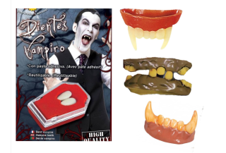 Dentaduras para Halloween