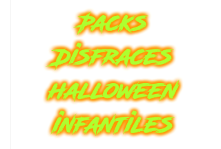 Comprar packs Disfraces de Halloween baratos infantiles en Disfrazjaiak
