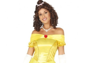 Disfraces de Princesa Amarilla Mujer