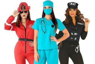 Disfraces Oficios y Uniformes mujer
