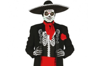 Disfraces Esqueletos y Catrinos Hombre