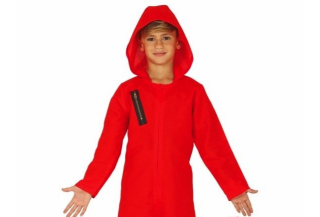 Disfraces Convictos Rojos Niña