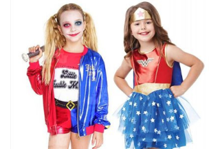 Disfraces Superheroinas y Villanas Niña
