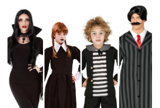 Disfraces de Familia de Terror