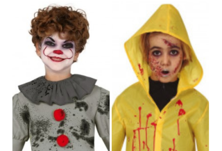 Disfraces de Payaso Asesino de Cine Infantiles
