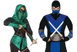 Disfraces Guerreros y Ninjas Adulto