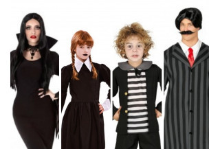 Disfraces Familia Addams