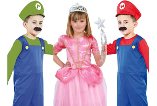 Disfraces de Fontaneros Videojuego Infantiles