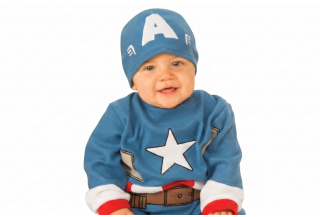 Disfraces de Capitan America para Bebes