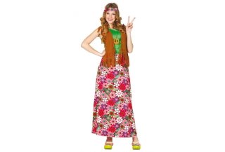 Comprar disfraces para Mujer de Hippie - Disfraz Jaiak